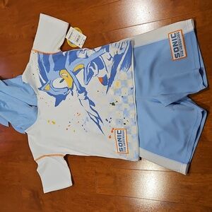 Nwt Sonic Cosplay Set